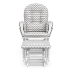 Storkcraft® Premium Hoop® Glider & Ottoman.