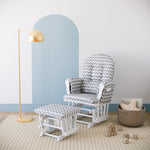 Storkcraft® Premium Hoop® Glider & Ottoman.