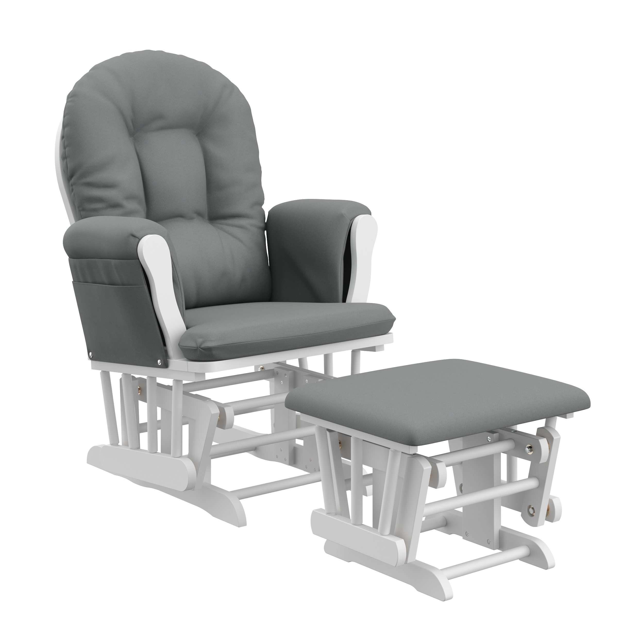 Storkcraft® Premium Hoop® Glider & Ottoman.