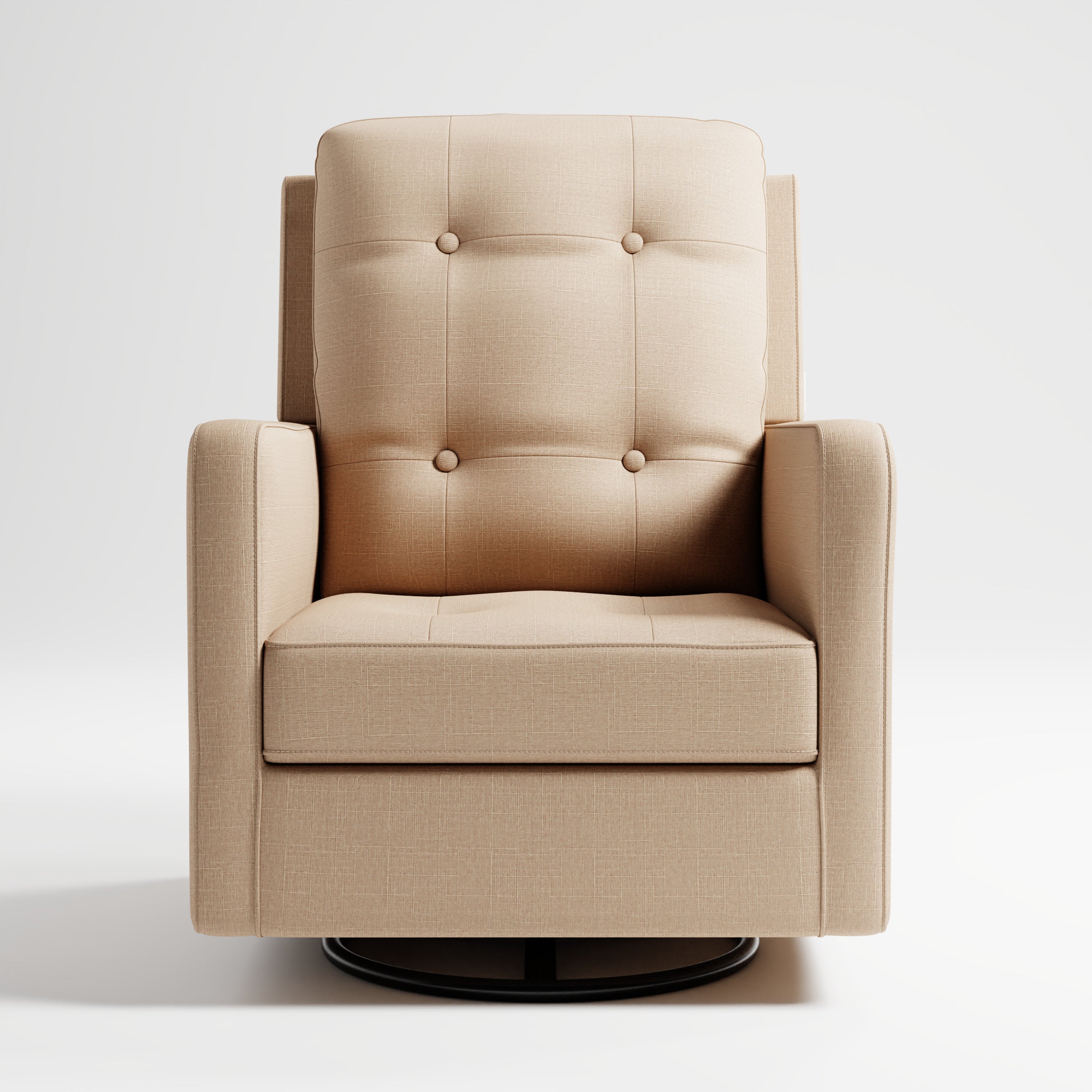 Storkcraft® Beckett™ Swivel Glider.