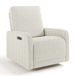 Storkcraft® Kyoto Deluxe Extra-Wide Nursery Power Recliner Swivel Glider.