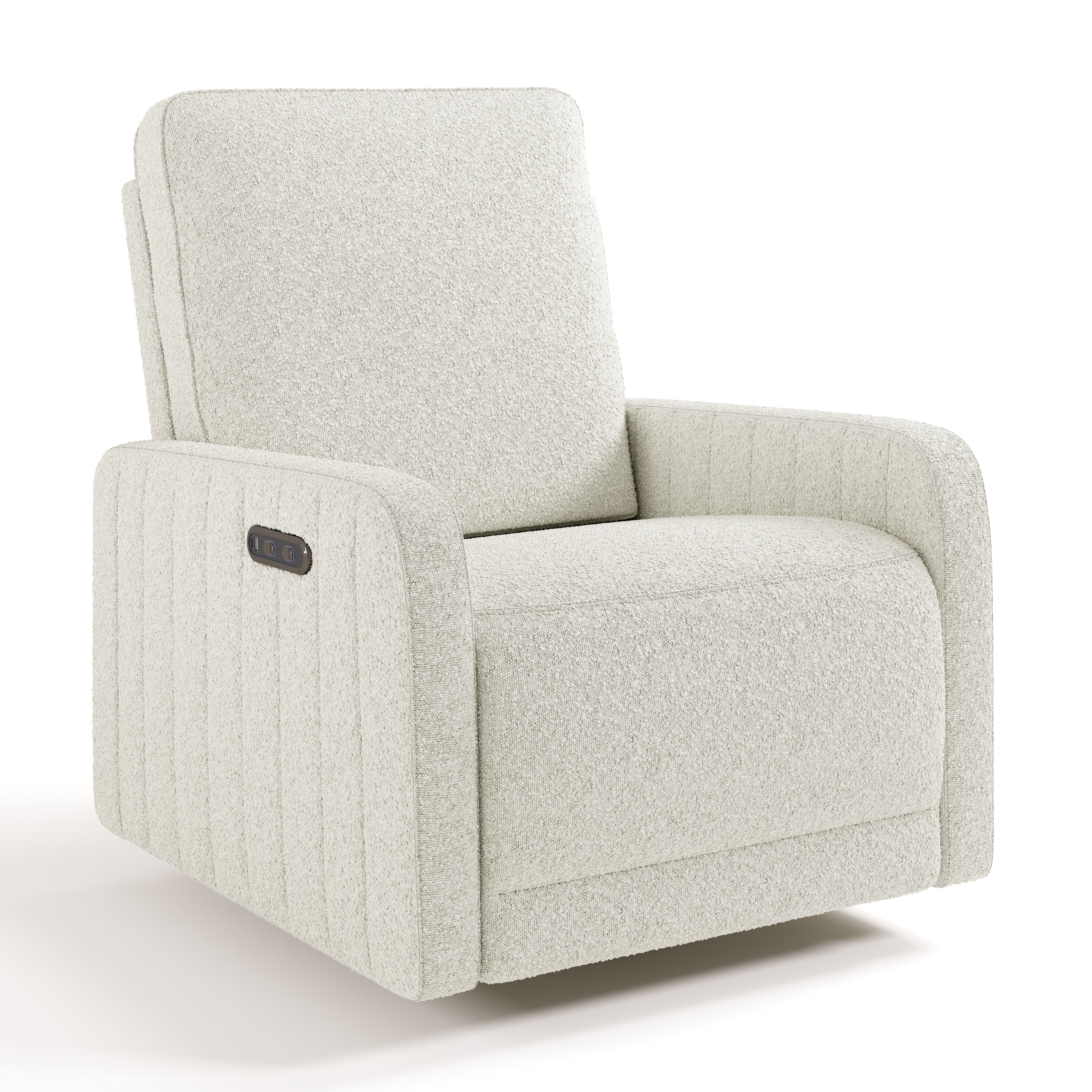 Storkcraft® Kyoto Deluxe Extra-Wide Nursery Power Recliner Swivel Glider.