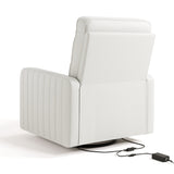 Storkcraft® Kyoto Deluxe Extra-Wide Nursery Power Recliner Swivel Glider.