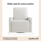 Storkcraft® Kyoto Deluxe Extra-Wide Nursery Power Recliner Swivel Glider.