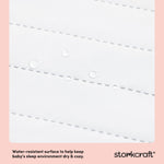 Storkcraft 6-Inch Water-Resistant Grow-with-Me Dual-Sided Baby Crib & Toddler Bed Mattress