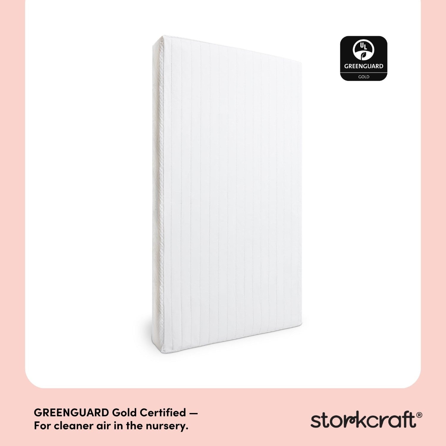 Storkcraft 6-Inch Water-Resistant Grow-with-Me Dual-Sided Baby Crib & Toddler Bed Mattress