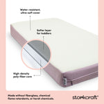 Storkcraft 6-Inch Premium Mesh Grow-with-Me Dual-Sided Baby Crib & Toddler Bed Mattress