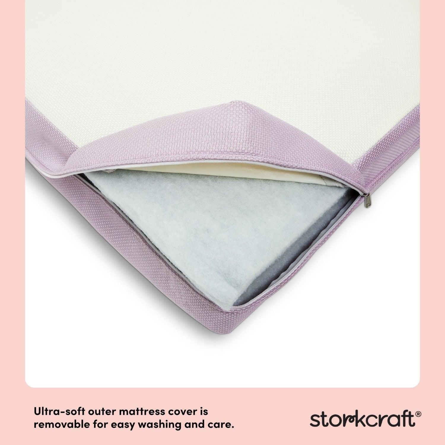 Storkcraft 6-Inch Premium Mesh Grow-with-Me Dual-Sided Baby Crib & Toddler Bed Mattress