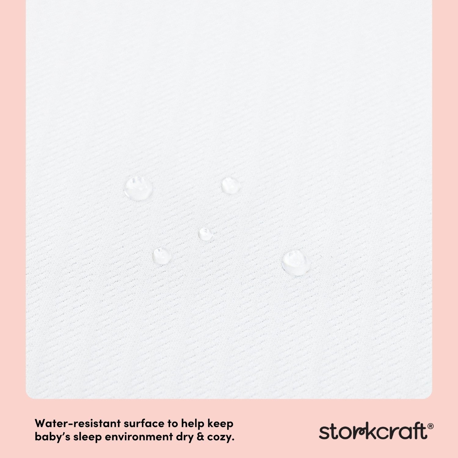 Storkcraft 6-Inch Grow-with Me Premium Waterproof Dual-Sided Baby Crib & Toddler Bed Mattress