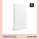 Storkcraft 6-Inch Grow-with Me Premium Waterproof Dual-Sided Baby Crib & Toddler Bed Mattress