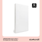 Storkcraft 6-Inch Grow-with Me Premium Waterproof Dual-Sided Baby Crib & Toddler Bed Mattress