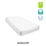 Storkcraft 6-Inch Grow-with Me Premium Waterproof Dual-Sided Baby Crib & Toddler Bed Mattress