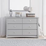 Storkcraft® Crescent 6 Drawer Double Dresser.