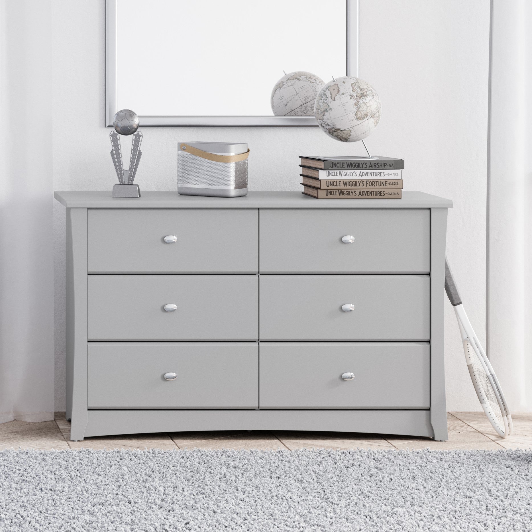 Storkcraft® Crescent 6 Drawer Double Dresser.