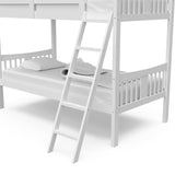 Storkcraft® Next Caribou Convertible Twin-over-Twin Bunk Bed.