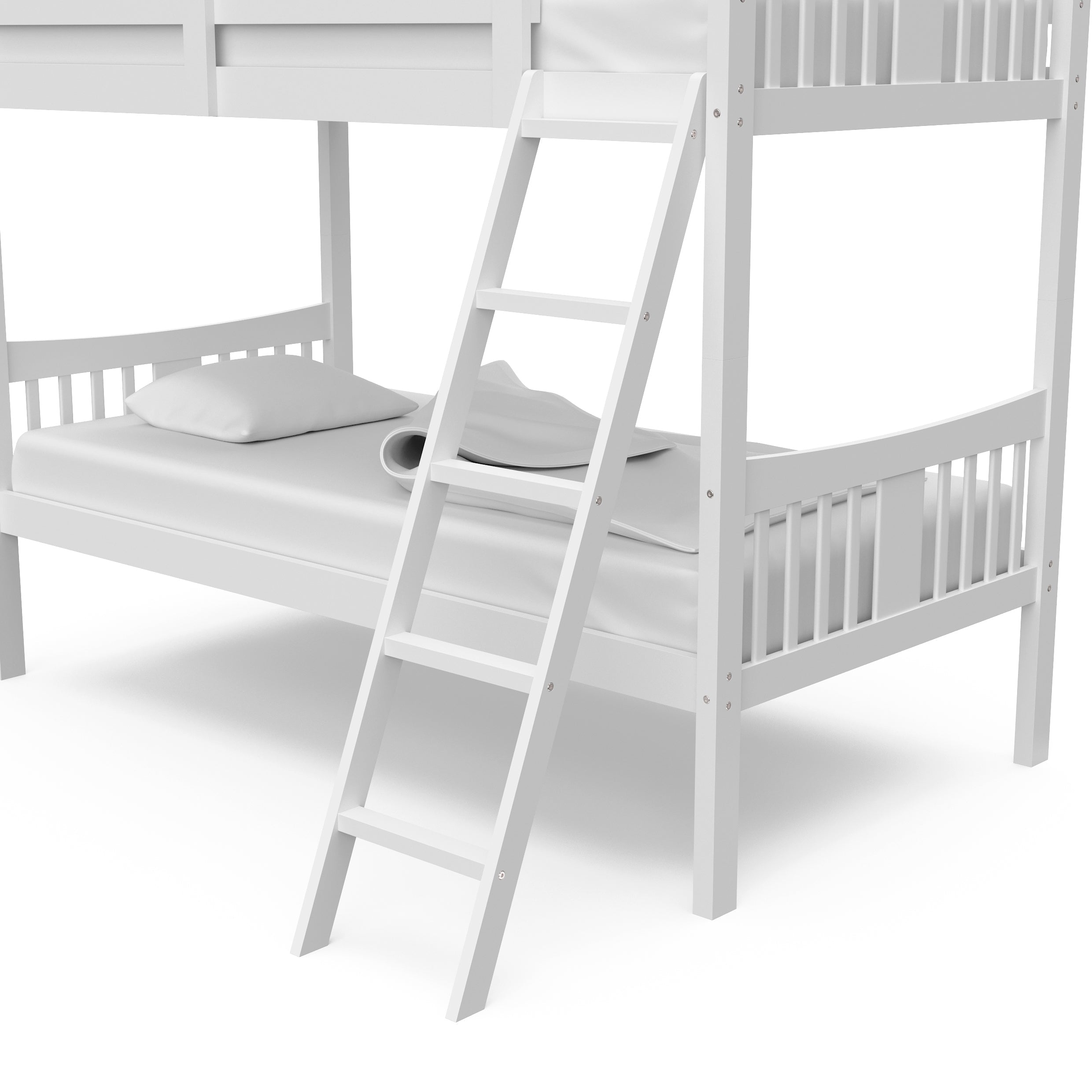 Storkcraft® Next Caribou Convertible Twin-over-Twin Bunk Bed.