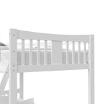 Storkcraft® Next Caribou Convertible Twin-over-Twin Bunk Bed.