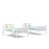 Storkcraft® Next Caribou Convertible Twin-over-Twin Bunk Bed.