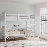 Storkcraft® Next Caribou Convertible Twin-over-Twin Bunk Bed.