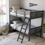 Storkcraft® Next Caribou Convertible Twin-over-Twin Bunk Bed.