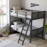 Storkcraft® Next Caribou Convertible Twin-over-Twin Bunk Bed.