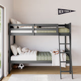 Storkcraft® Next Caribou Convertible Twin-over-Twin Bunk Bed.