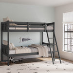 Storkcraft® Next Caribou Convertible Twin-over-Twin Bunk Bed.