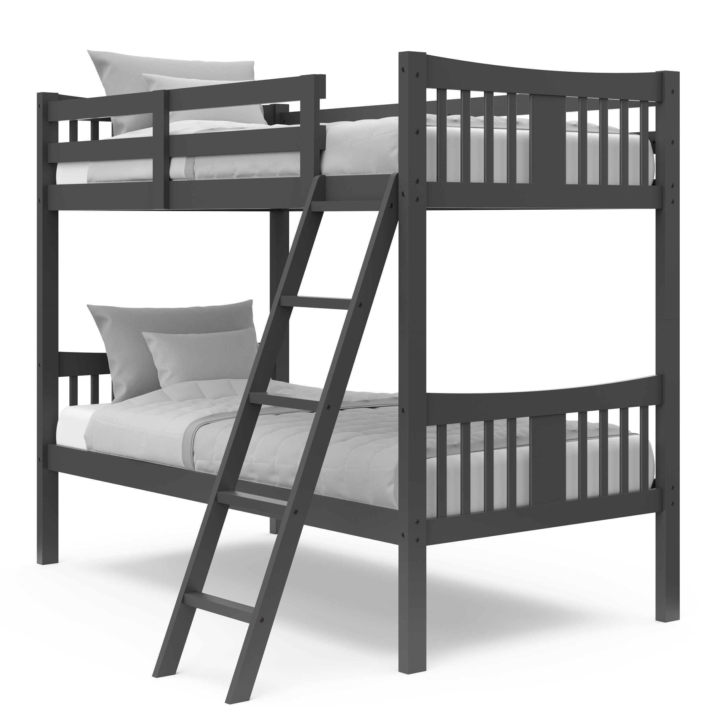 Storkcraft® Next Caribou Convertible Twin-over-Twin Bunk Bed.