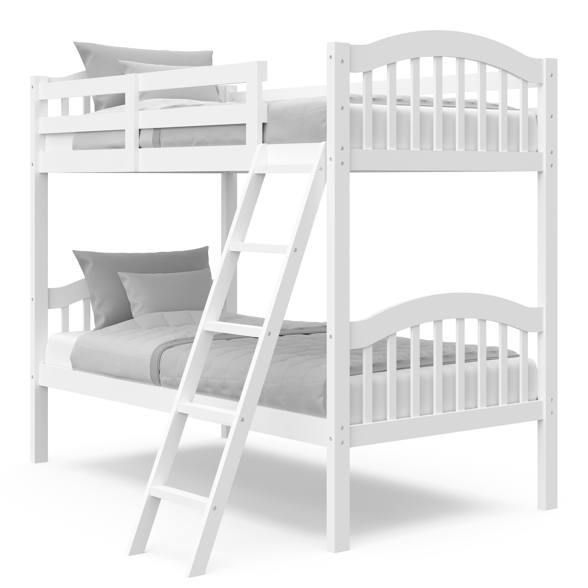 Storkcraft® Long Horn® Convertible Twin-over-Twin Bunk Bed.