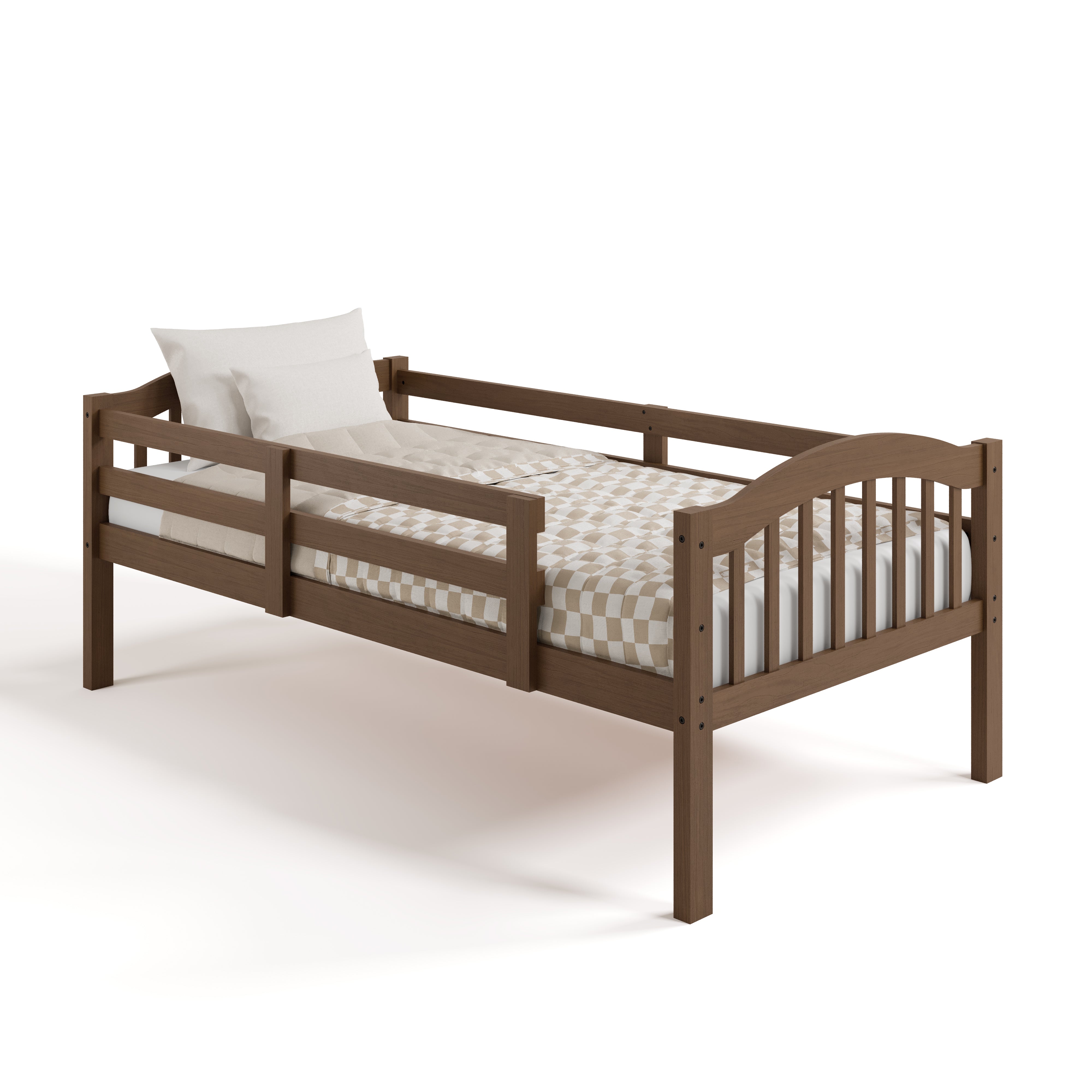 longhorn hazelnut twin over twin bunk bed converted to one twin bed
