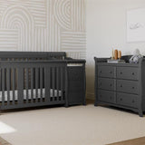 Storkcraft® Portofino 5-in-1 Convertible Crib and Changer.
