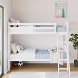 Storkcraft® Long Horn® Convertible Twin-over-Twin Bunk Bed.