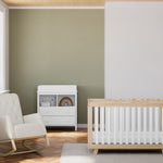 Storkcraft® Northern Lights Upholstered Nursery Rocker.