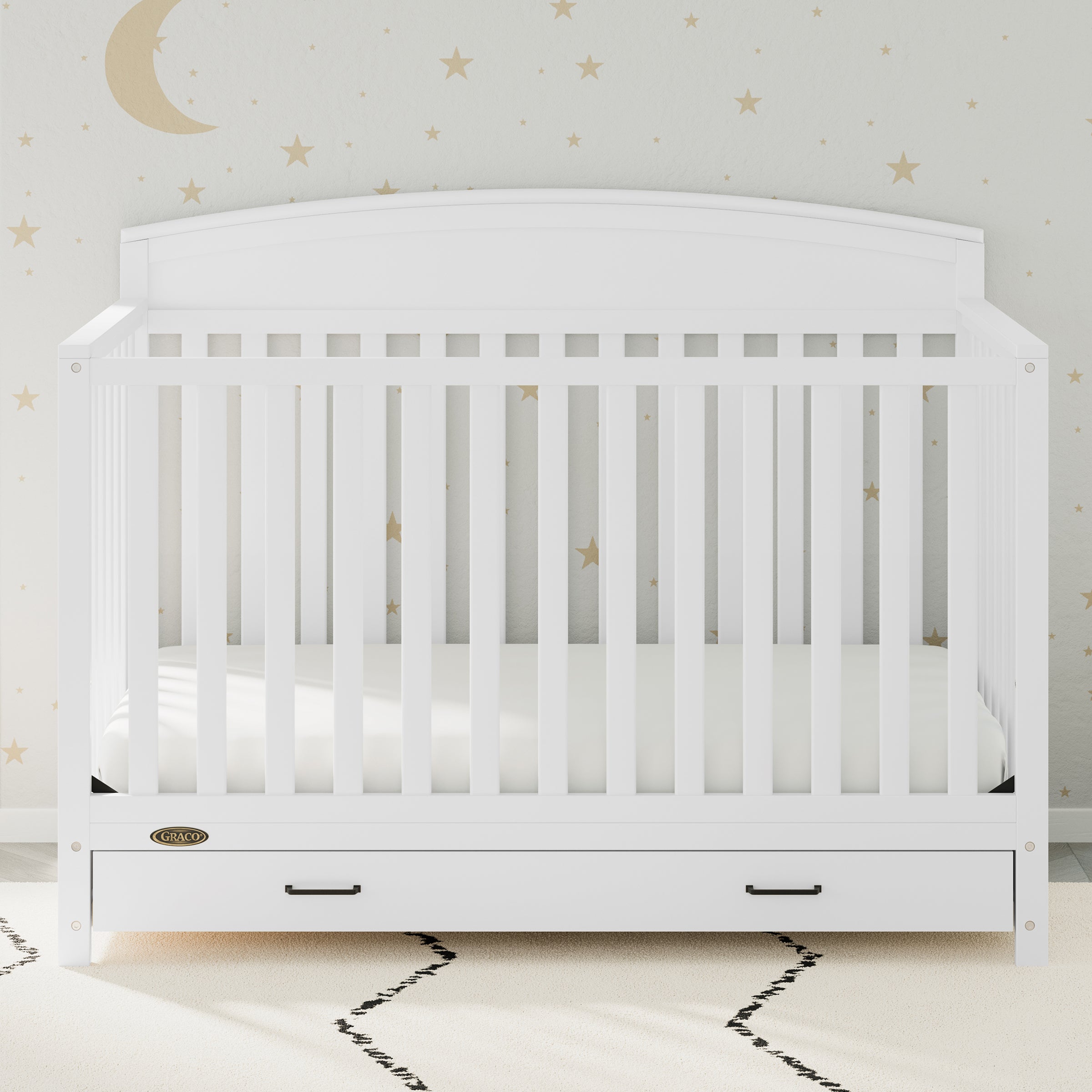 Graco® Benton 5-in-1 Convertible Crib with Drawer.