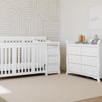 Storkcraft® Portofino 5-in-1 Convertible Crib and Changer.