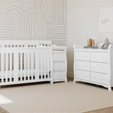 Storkcraft® Portofino 5-in-1 Convertible Crib and Changer.