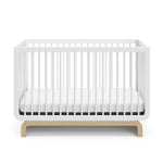 Storkcraft® Santorini® Deluxe 5-in-1 Convertible Crib with Bonus Toddler Guardrail.