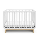 Storkcraft® Santorini® Deluxe 5-in-1 Convertible Crib with Bonus Toddler Guardrail.
