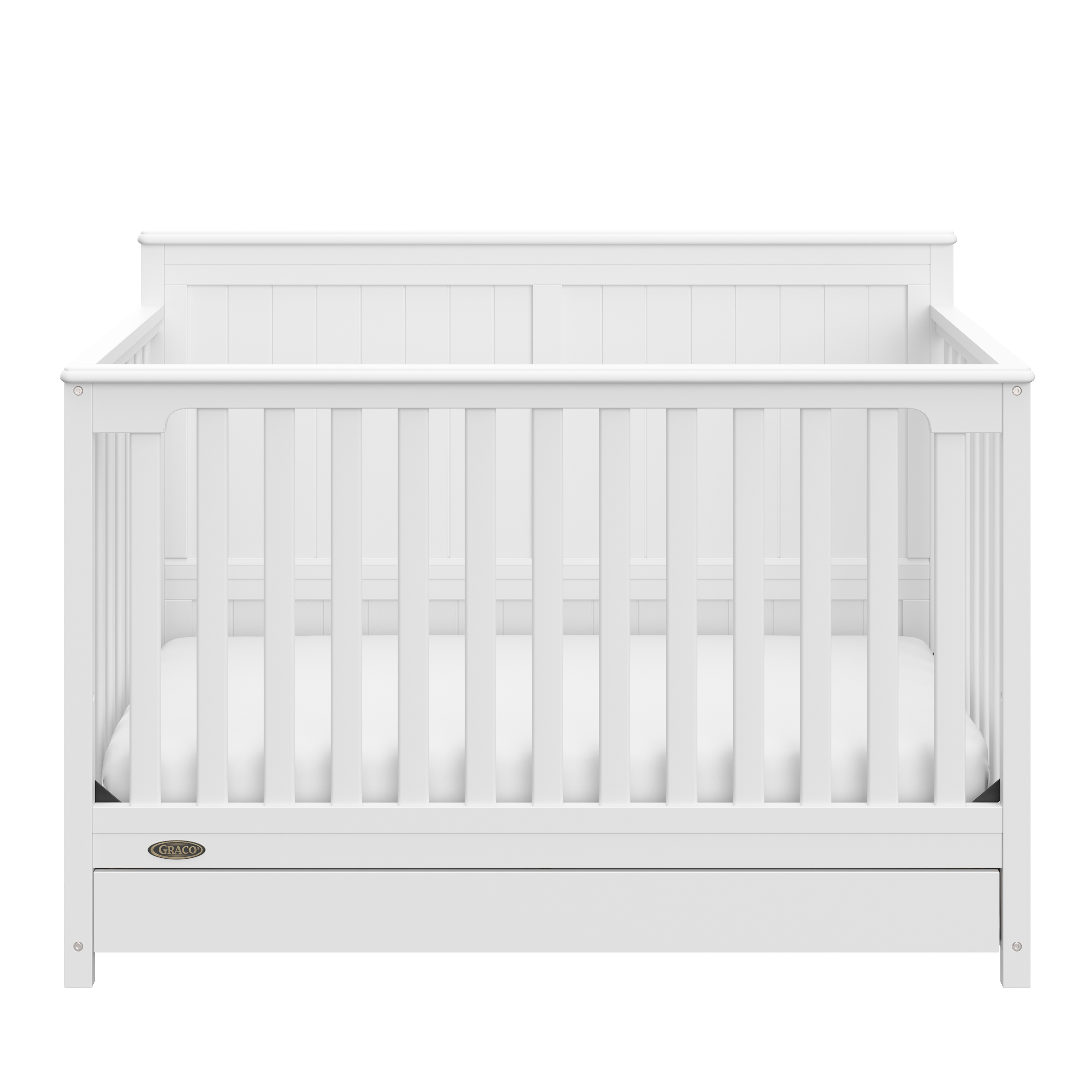 Graco® Hadley 5-in-1 Convertible Crib with Drawer.