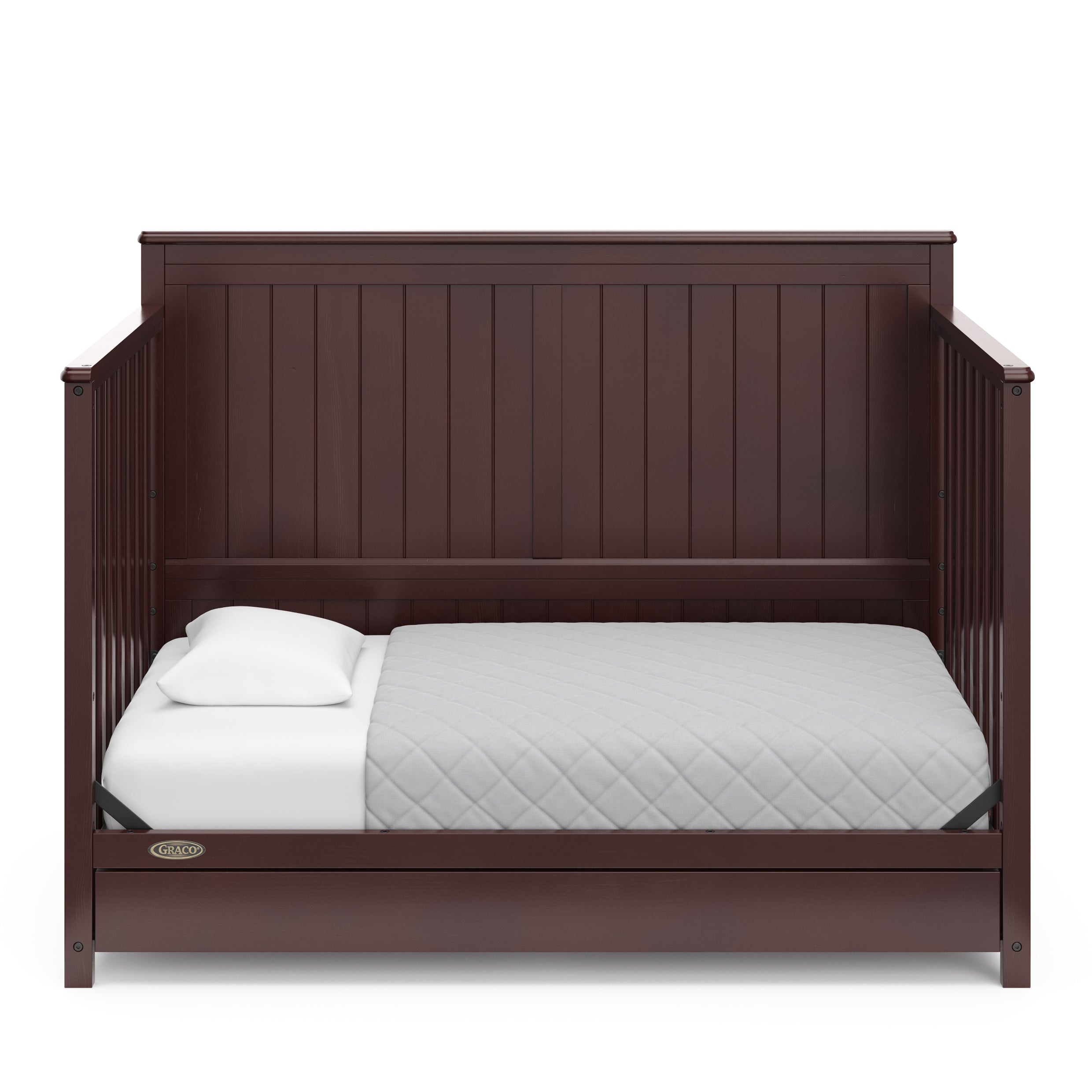 Graco® Hadley 5-in-1 Convertible Crib with Drawer.