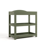 Graco olive customizable changing table angle view