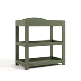 Graco olive customizable changing table angle view