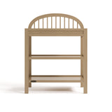 Olivia driftwood changing table front view