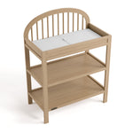 Olivia driftwood changing table top view
