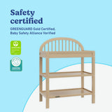 Olivia driftwood changing table certifications callout