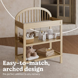 Olivia driftwood changing table callout