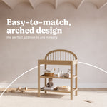 Olivia driftwood changing table style callout