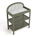 Olivia olive changing table top view