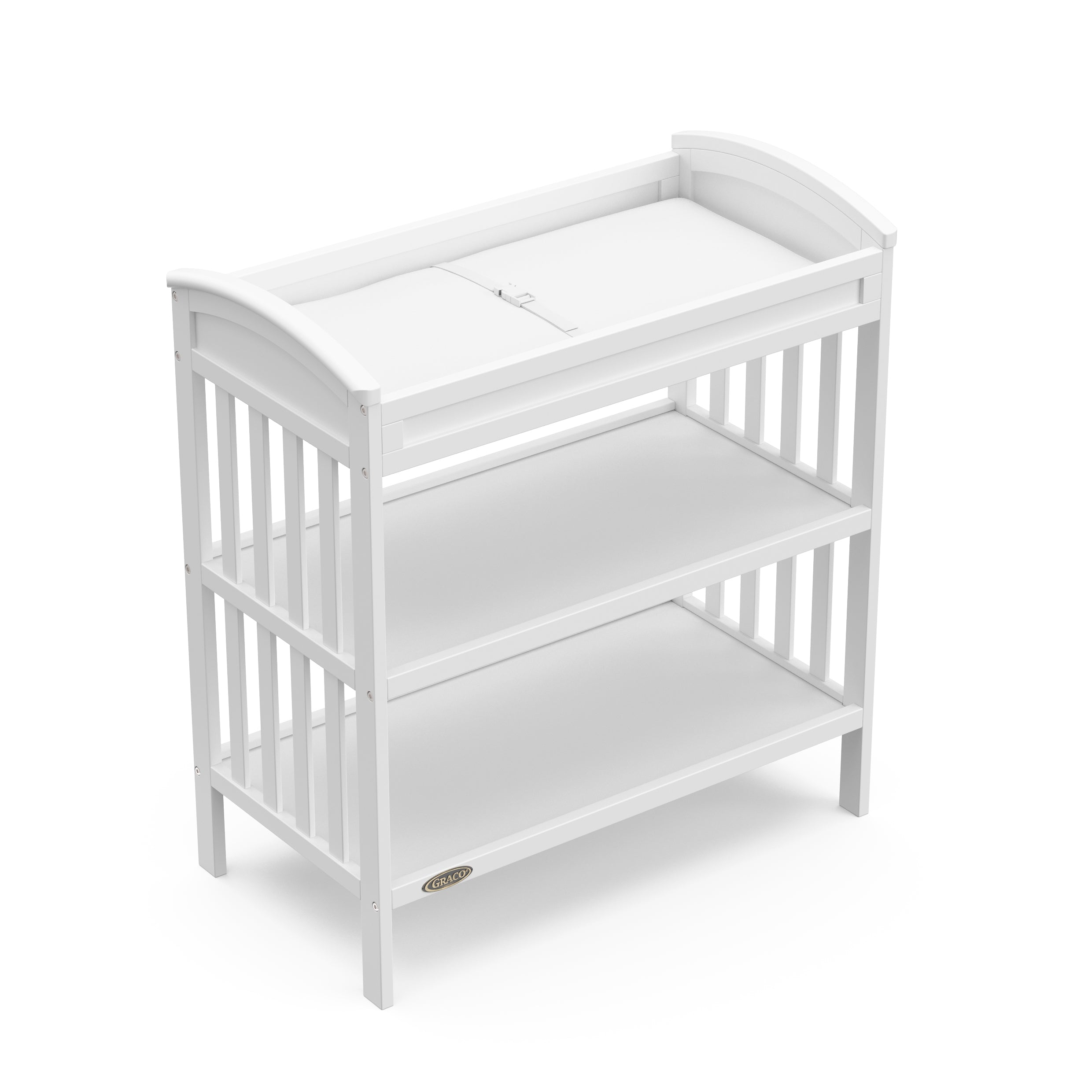 Graco® Benton Changing Table with Bonus Water-Resistant Changing Pad.