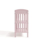 Benton blush changing table side view